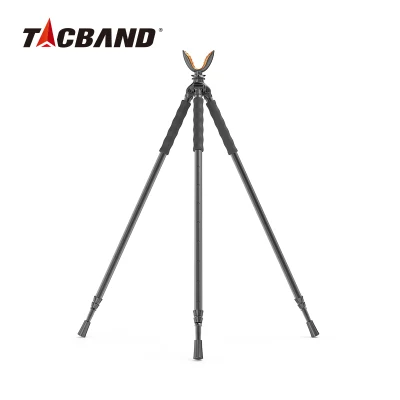 Treppiede da caccia con bastone da tiro tattico 3 in 1 Tacband con gambe estensibili